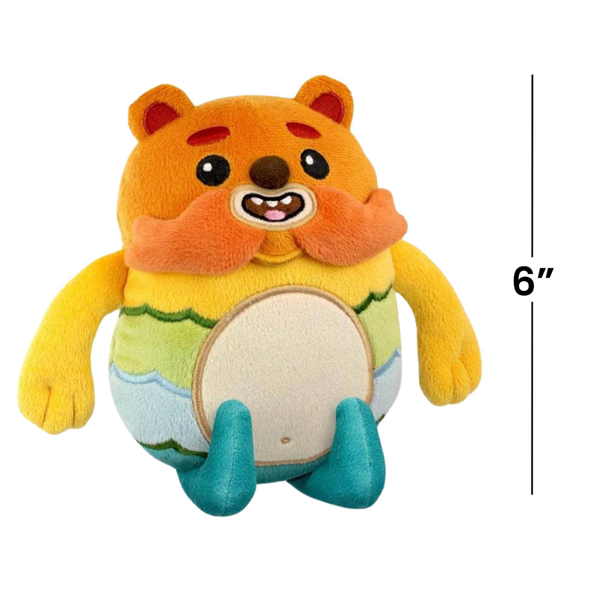Alt View 2. Crowded Coop - Bravest Warriors Impossibear 6" Plush - Multi-Color.