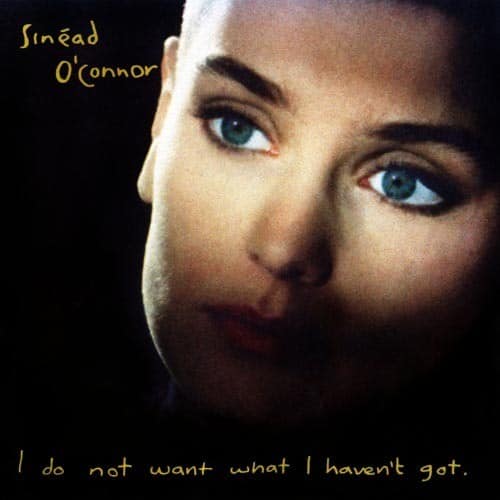 Sinead O'Connor

I do not want what I haven't got.