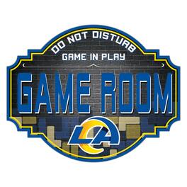 Fan Creations - Los Angeles Rams 12'' Game Room Tavern Sign - Multicolor