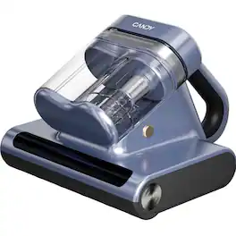 CANDY - Mattress Vacuum Cleaner, 16Kpa Bed Vacuum Cleaner with UV-C Light, 16.4ft Cord Length - Blue - Metallic Blue