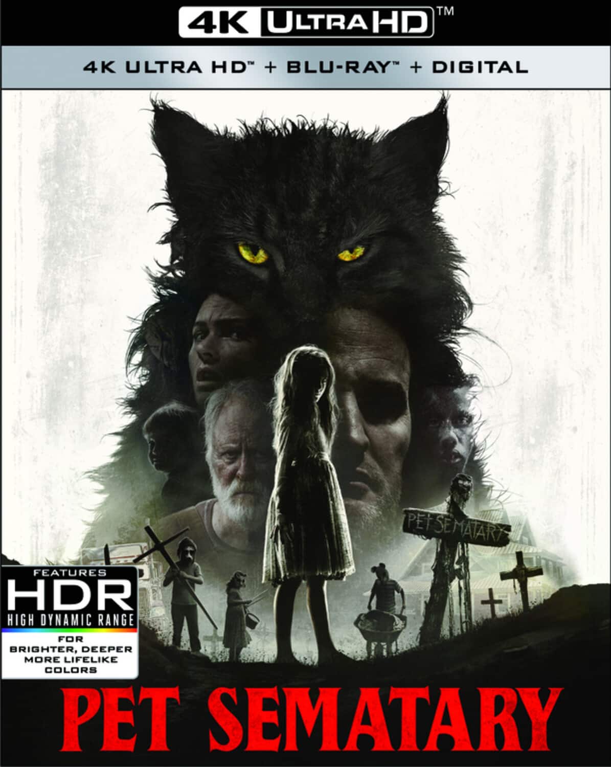 Front. Pet Sematary   - 4K Blu-Ray.