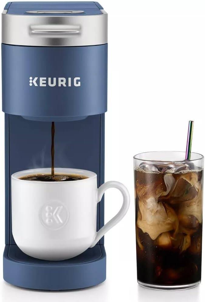 Alt View 7. Keurig - KIPK900FABL K-Iced Plus Single Serve Coffee Maker - Refurbished Excellent - Blue.