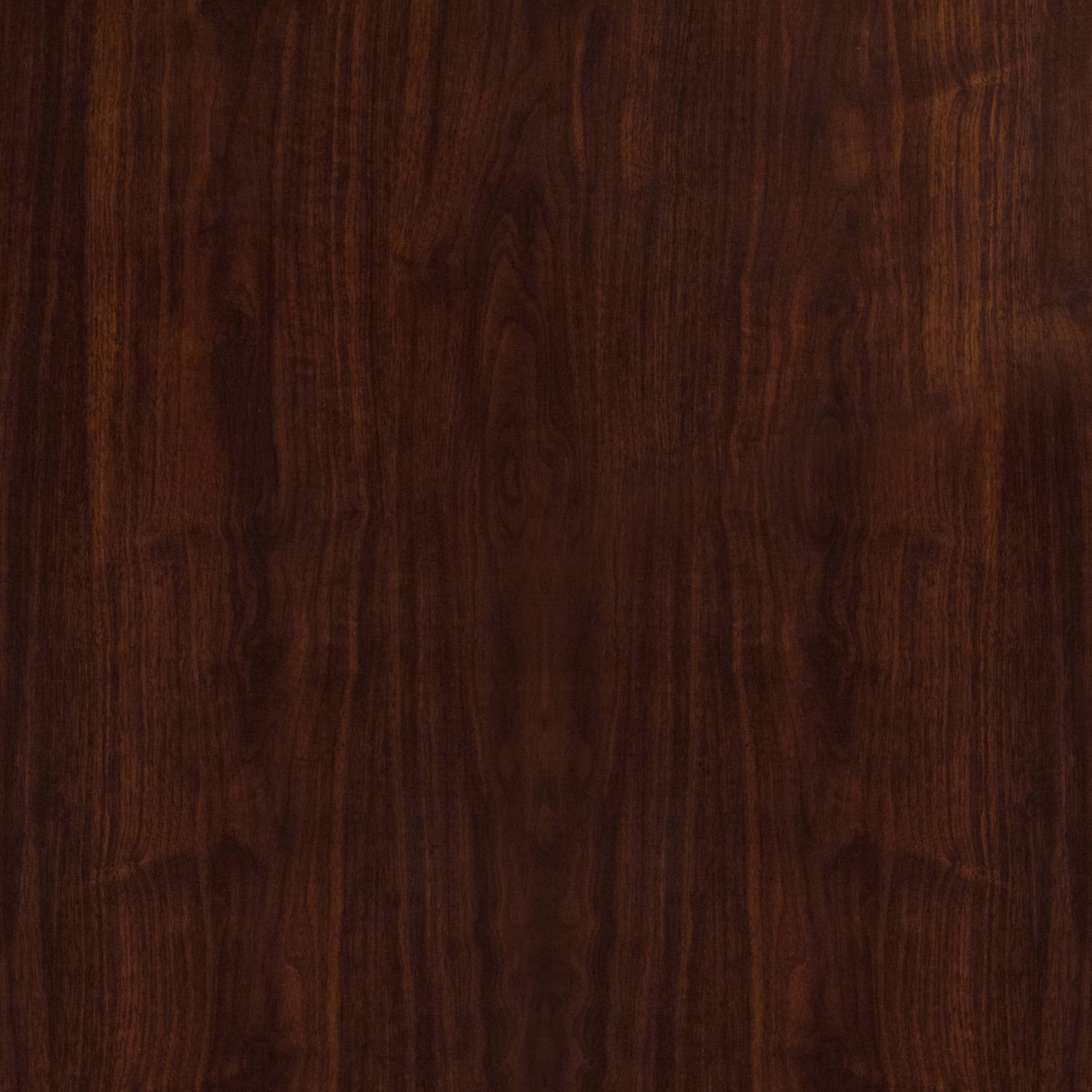 Alt View 2. Emma + Oliver - 30"x42" High-Gloss Resin Table Top with 2" Thick Drop-Lip - Walnut.
