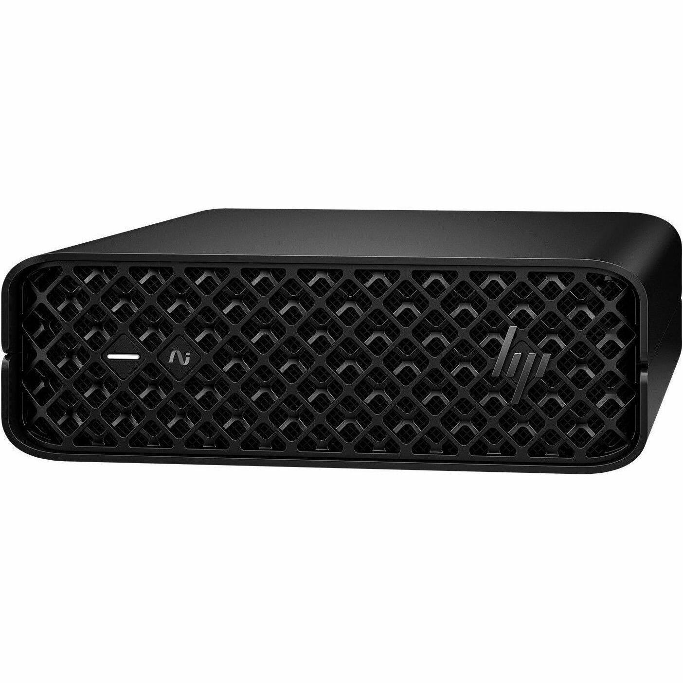 Alt View 4. HP - HP Z2 Mini G1i Workstation - Intel Core Ultra 5 235 - 16 GB - 512 GB SSD - Mini PC - Black - Intel W880 Chip - Windows - Black.