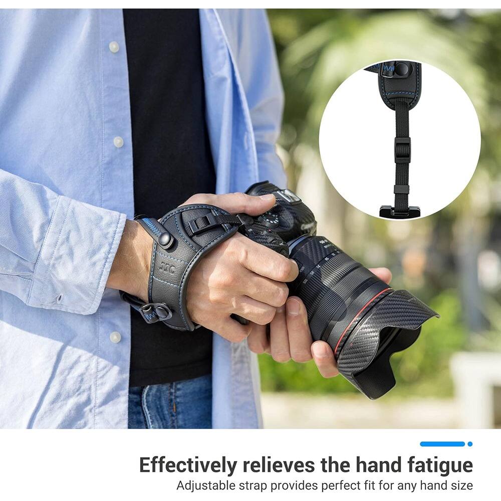 Effectively relieves the hand fatigue  
Adjustable strap provides perfect fit for any hand size