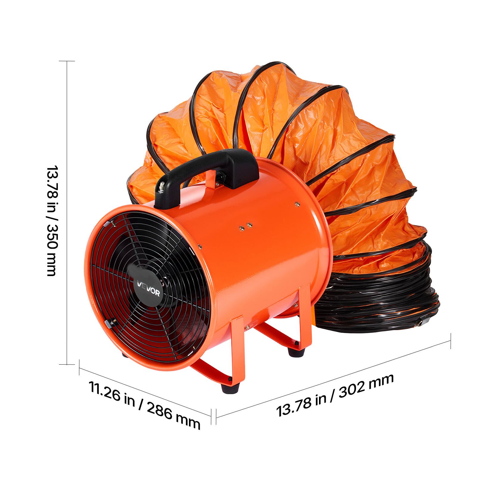 13.78 in / 350 mm  
VEVOR  
11.26 in / 286 mm  
13.78 in / 302 mm