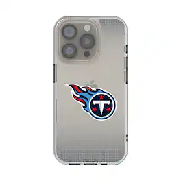 Keyscaper - NFL - Tennessee Titans Linen Logo iPhone Clear Case - 16e - Multicolor