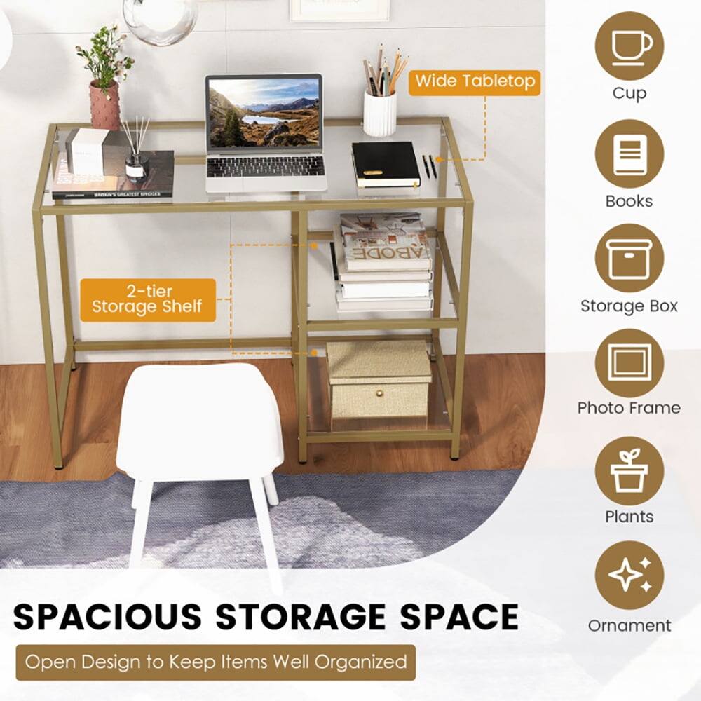 Wide Tabletop Cup BIS'S UNLATEE SERIES Books ABODE 2-tier Storage Shelf Storage Box Photo Frame Plants SPACIOUS STORAGE SPACE Open Design to Keep Items Well Organized Ornament