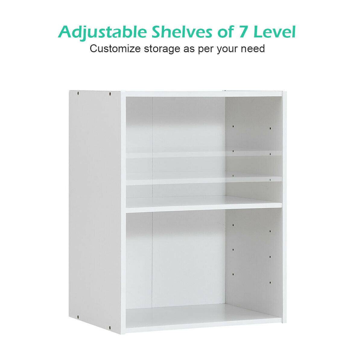 Adjustable Shelves of 7 Levels
Customize storage as per your need