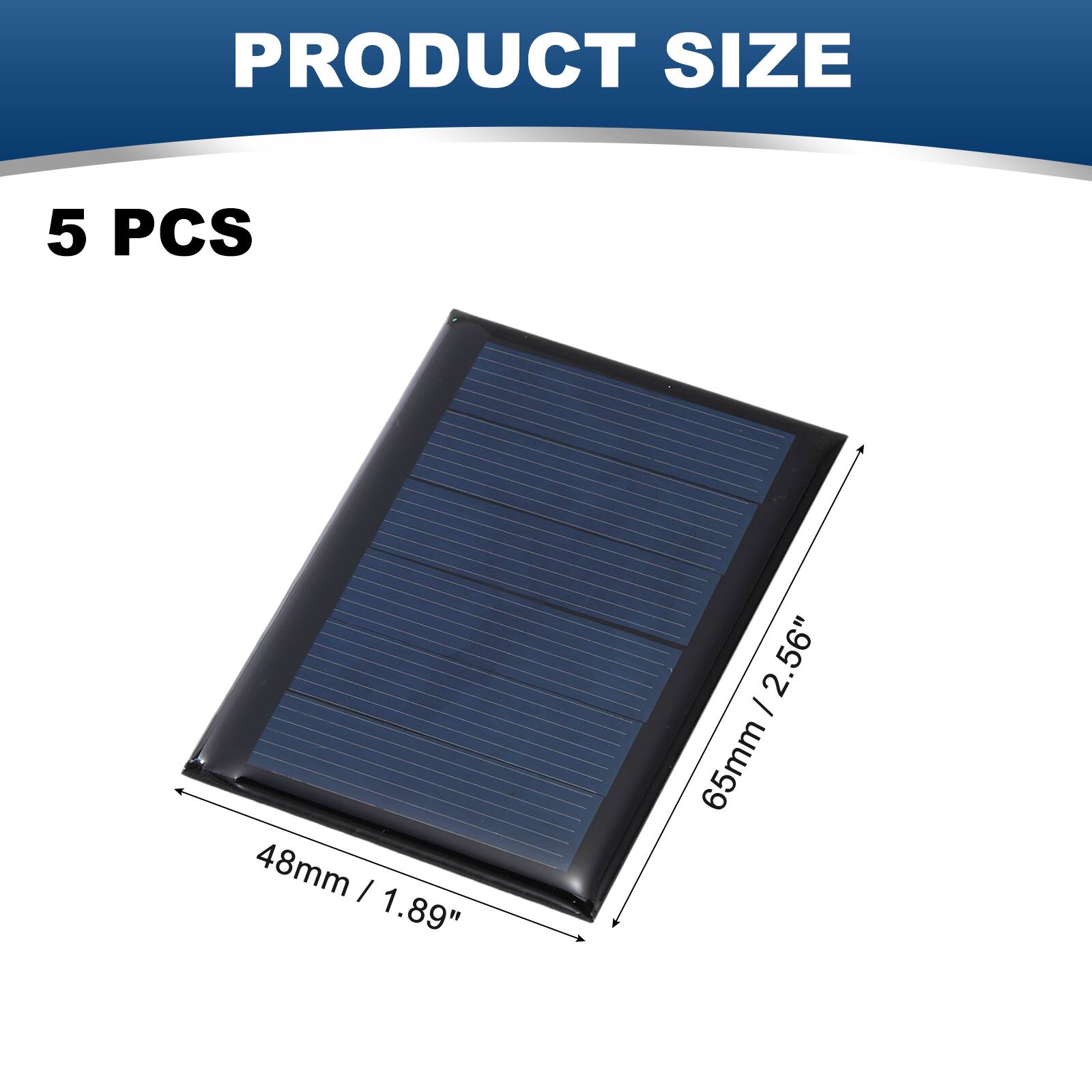 PRODUCT SIZE

5 PCS

48mm / 1.89" x 65mm / 2.56"