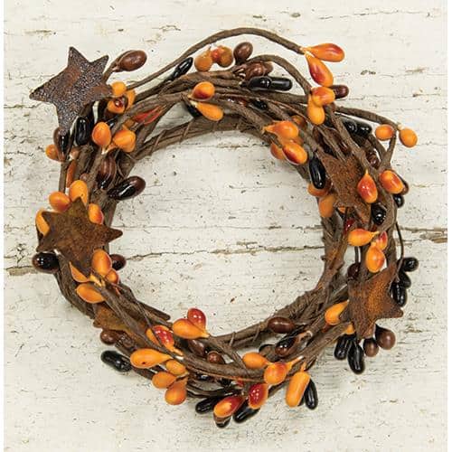 BreeBe - Pip Berry Ring With Stars Primitive Mix 2" - Multicolor