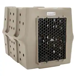 Dakota 283 - Canine Rough and Tough Economy Pet Kennel, Large, Sandstone