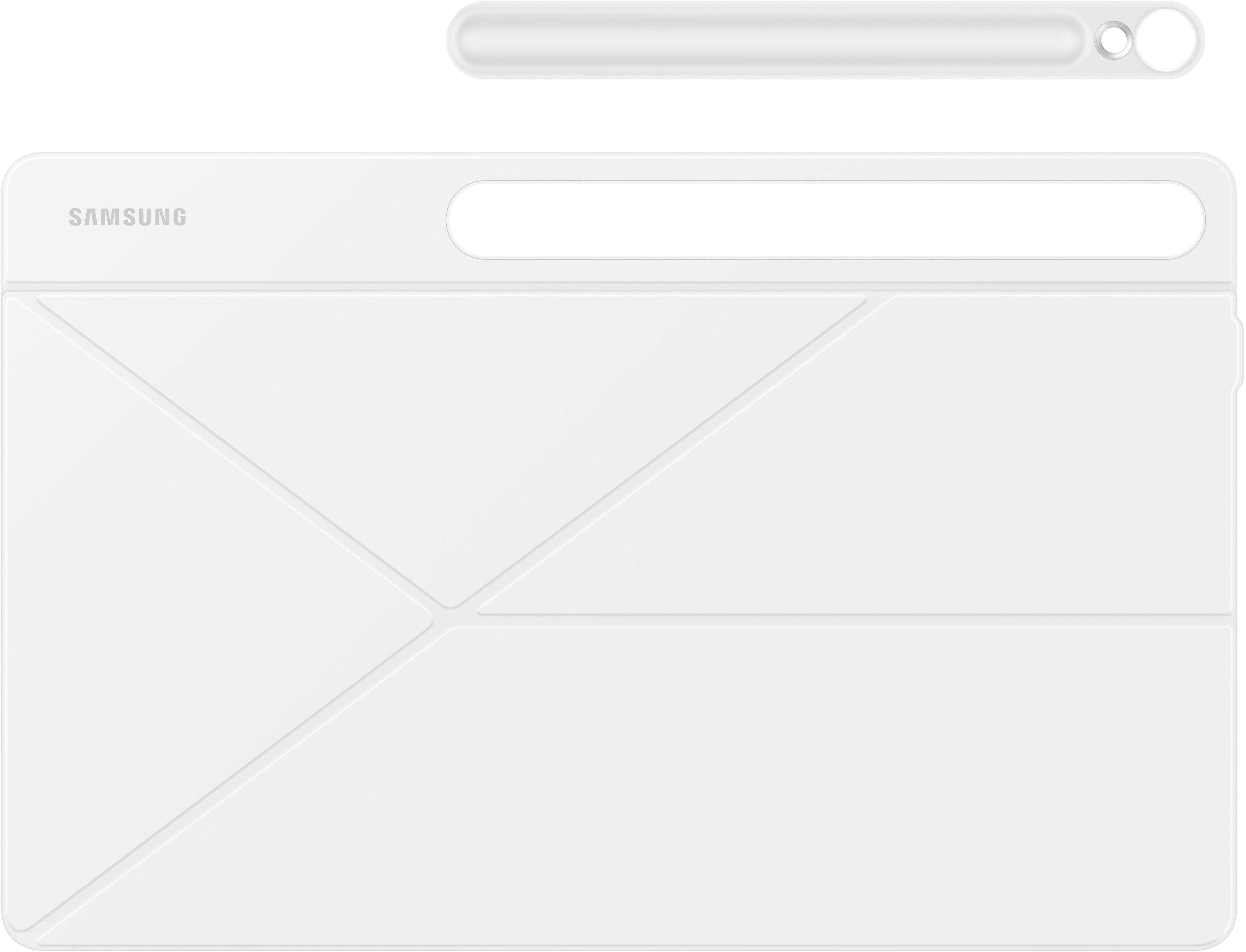 Alt View 11. Samsung - Galaxy Tab S10 FE+ Smart Book Cover - White.