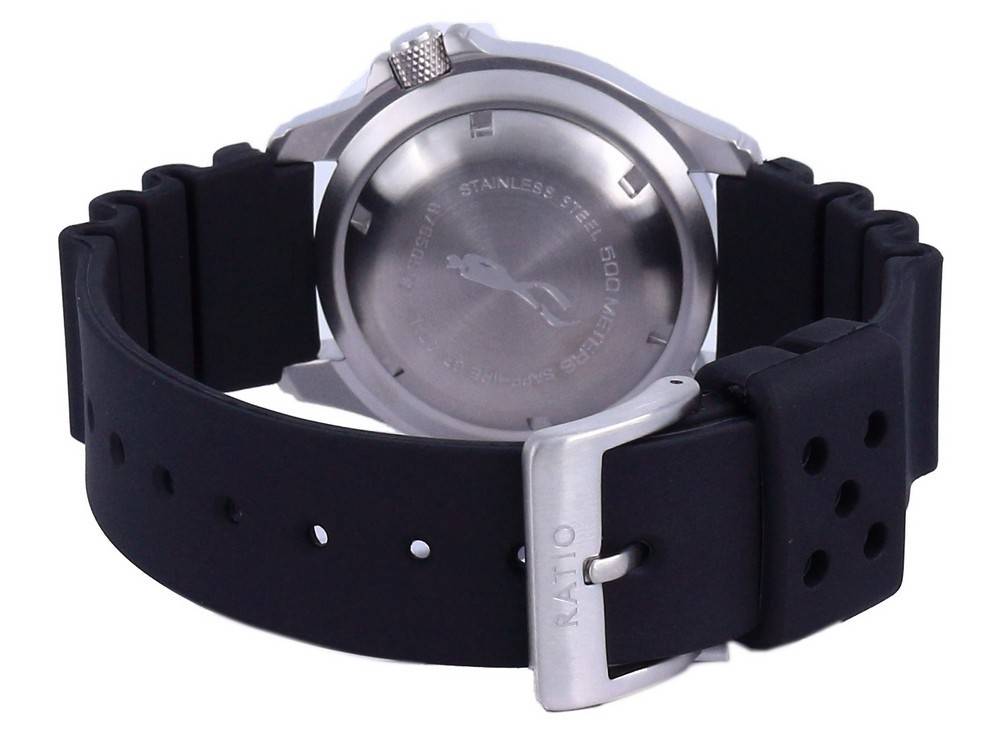 STAINLESS STEEL 500M WATER RESISTANT RATIO