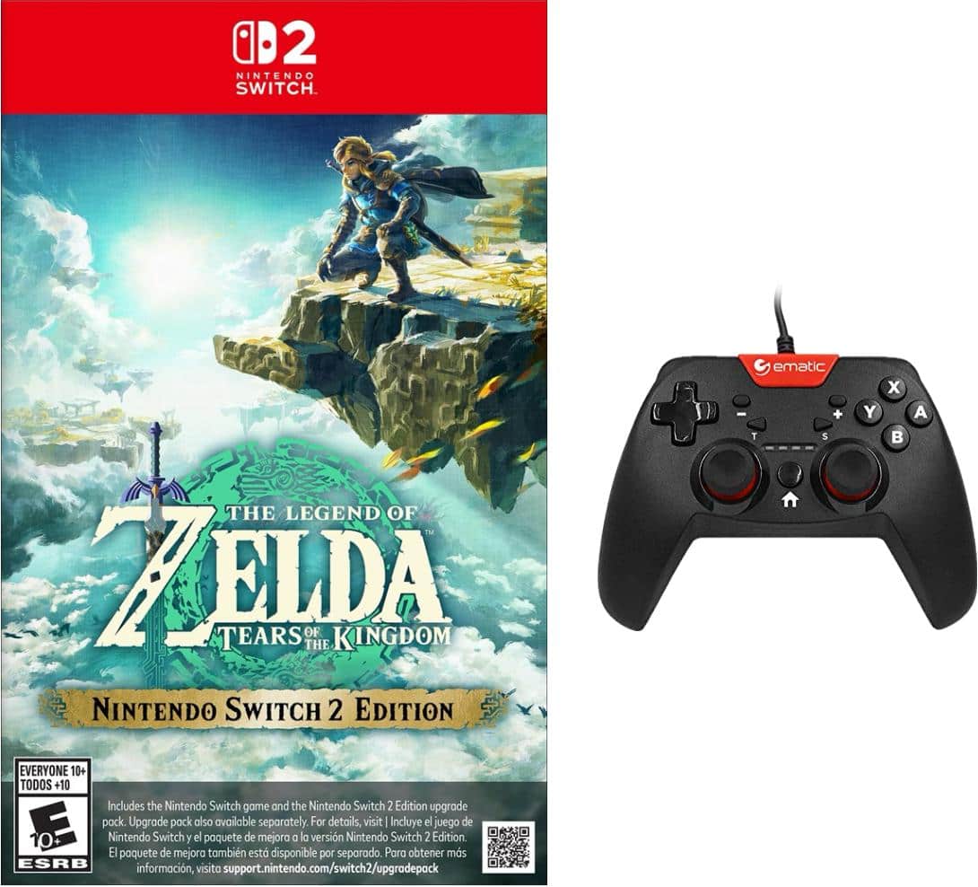 The Legend of Zelda: Tears of the Kingdom Nintendo Switch 2 Bundle + Controller - Nintendo Switch 2