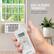 Built-in Remote Thermostat: Control your Air Conditioner from anywhere in the room. Fan and Heat options include: Auto Cool, High, Low, and Off. Temperature settings include: Cool, Heat, and Off. Timer options include: Shortcut Timer and Auto Timer.