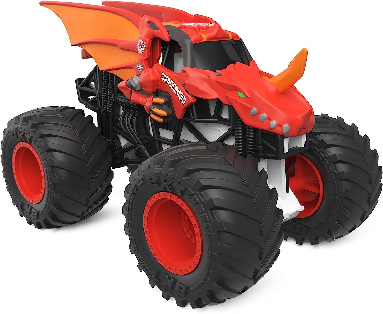 Alt View 4. Monster Jam - Monster Jam, Official Bakugan Dragonoid Stunt Dial Playset with Exclusive 1:64 Die-Cast Truck - Multicolor.