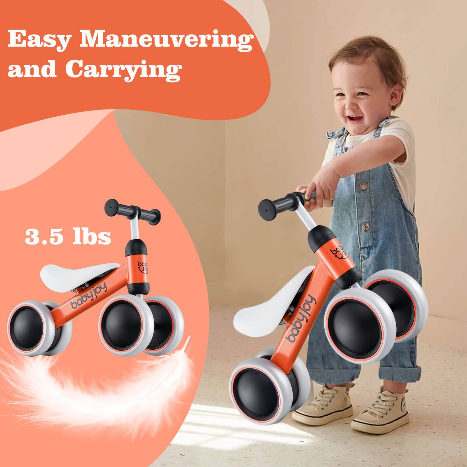 Easy Maneuvering and Carrying  
3.5 lbs  
babyjoy