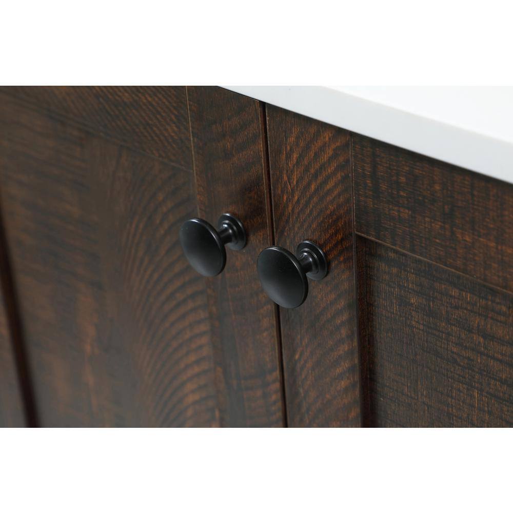 Elegant Kitchen and Bath 24 inch Single bathroom vanity in Expresso ...