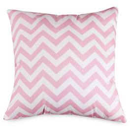 Majestic Home - Pillow 20x20 Chevron BabyPink - Pink
