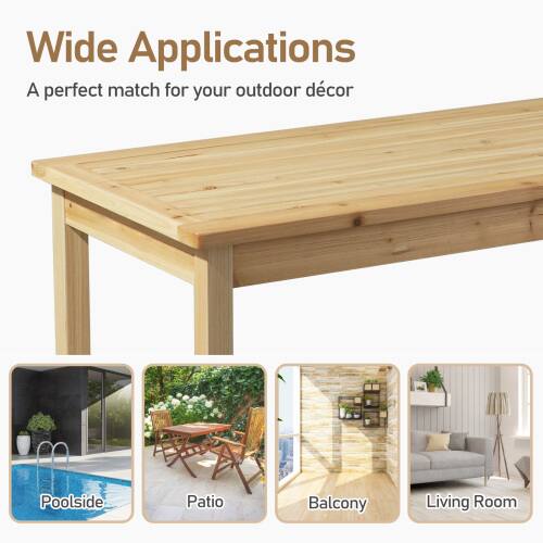 Wide Applications  
A perfect match for your outdoor décor  

Poolside  
Patio  
Balcony  
Living Room