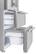 Alt View 11. Forno Appliances - 36 in. Wide Moena 19.2 Cu. Ft. French Door Refrigerator - Stainless Steel.