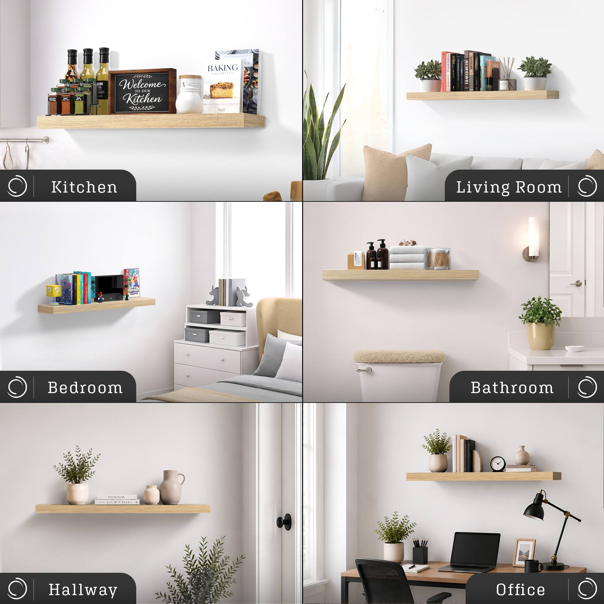 RICKED Welcome TO OUR Kitchen

11 BAKING FAVORITES

Kitchen
Living Room
Bedroom
Bathroom
SECREDIENTS
EVERIERS
Hallway
Office