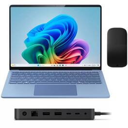 Microsoft - Surface Laptop Copilot+ PC + Arc Mouse + Surface Thunderbolt 4 Dock - Sapphire
