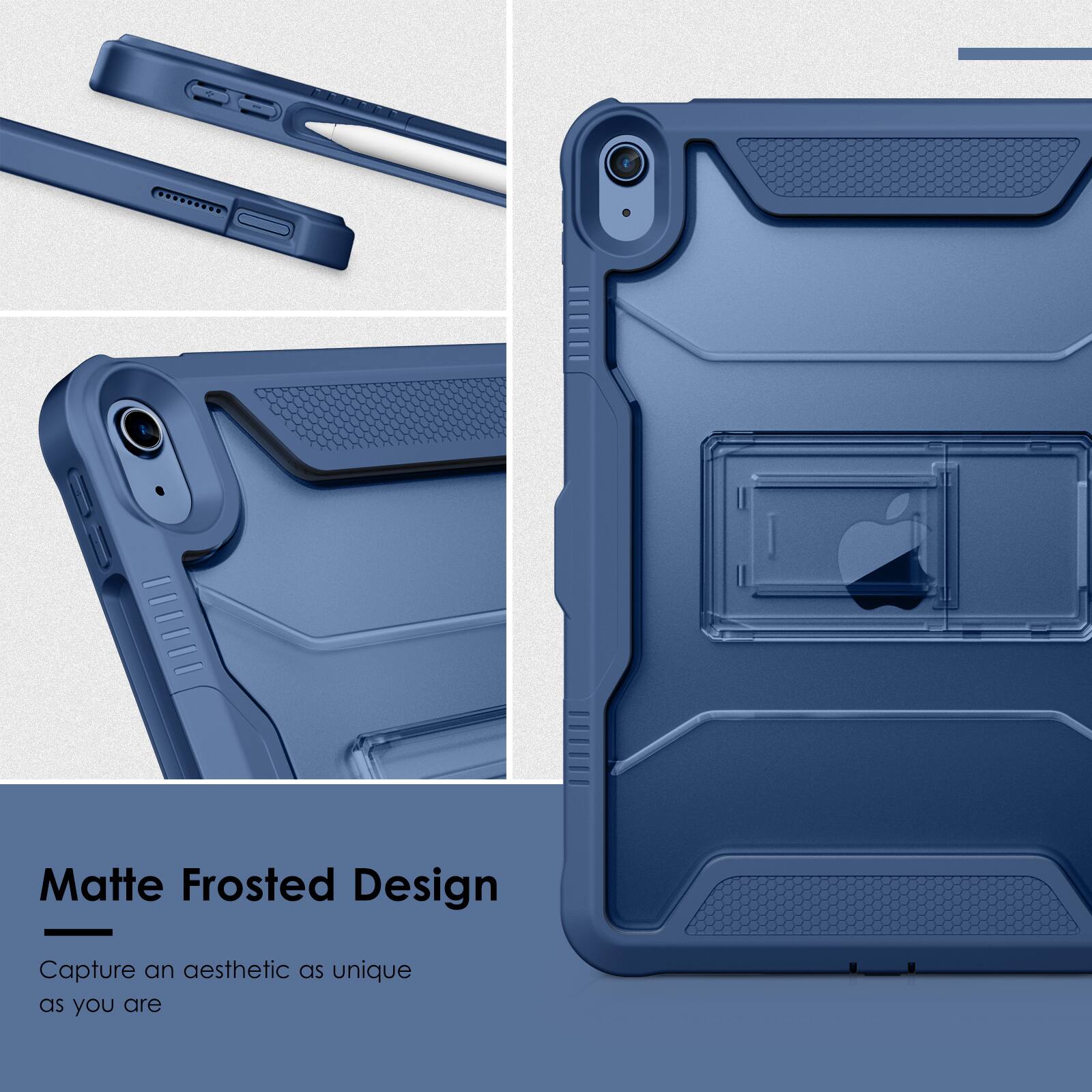 Matte Frosted Design  
Capture an aesthetic as unique as you are