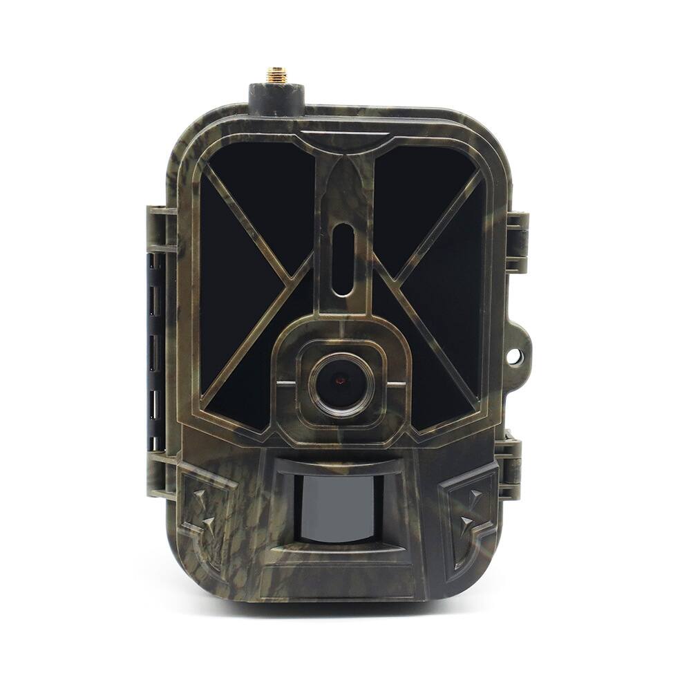 Front. Cluzine - 4G LTE Solar Trail Camera, 36MP 4K Video, 0.3s Trigger, Night Vision, IP65.