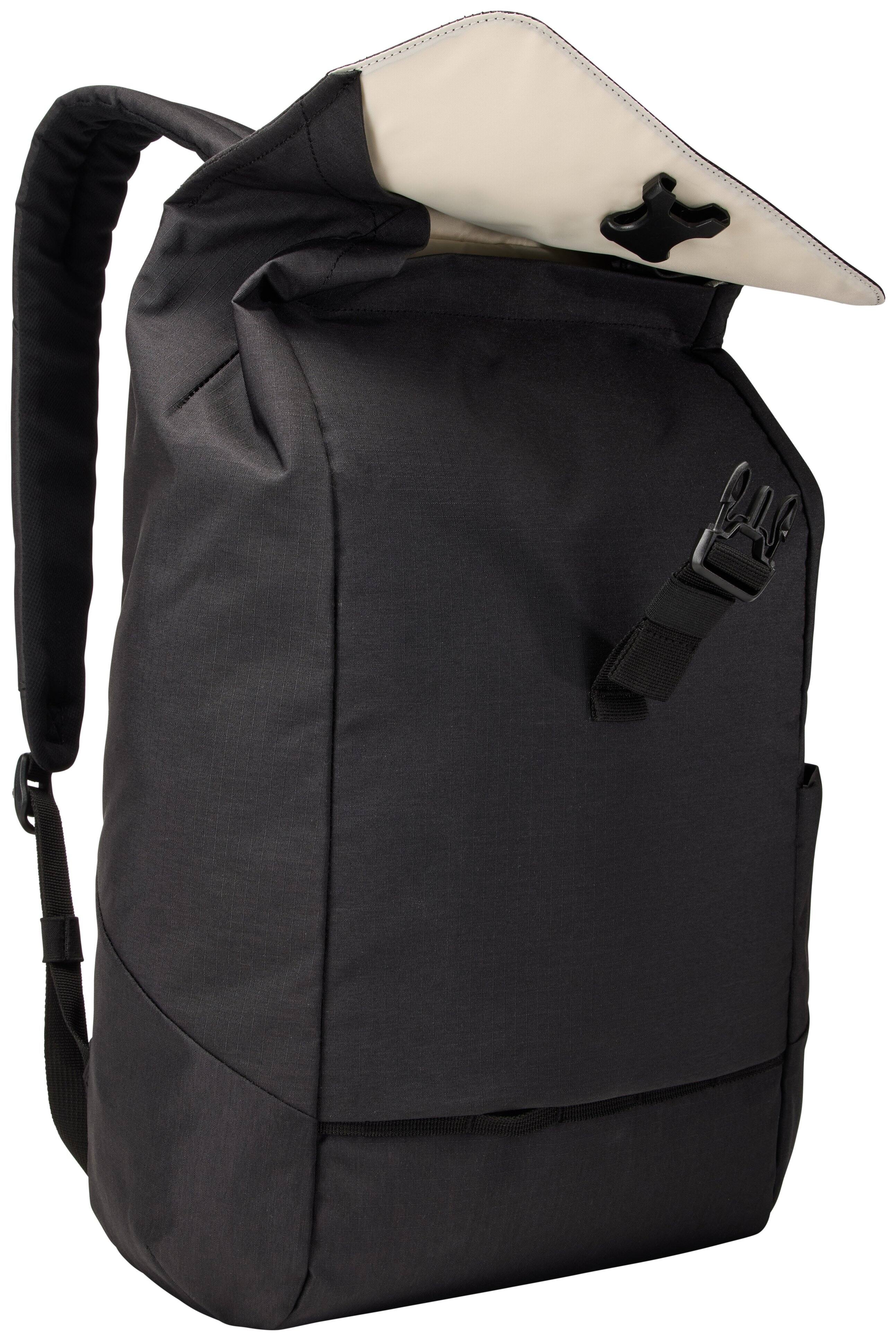 Angle. Thule - Lithos Backpack 16L - BLACK.