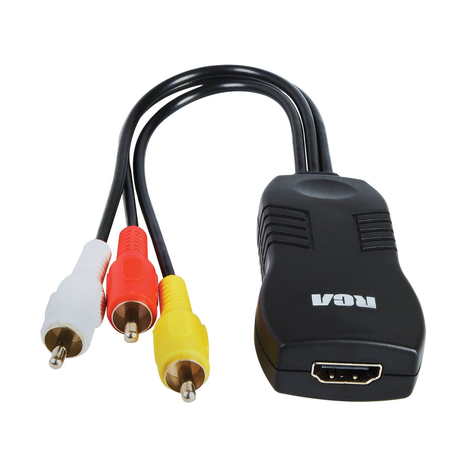 Alt View 2. RCA - Rca Dhcome Hdmi To Composite Video Adapter - black.