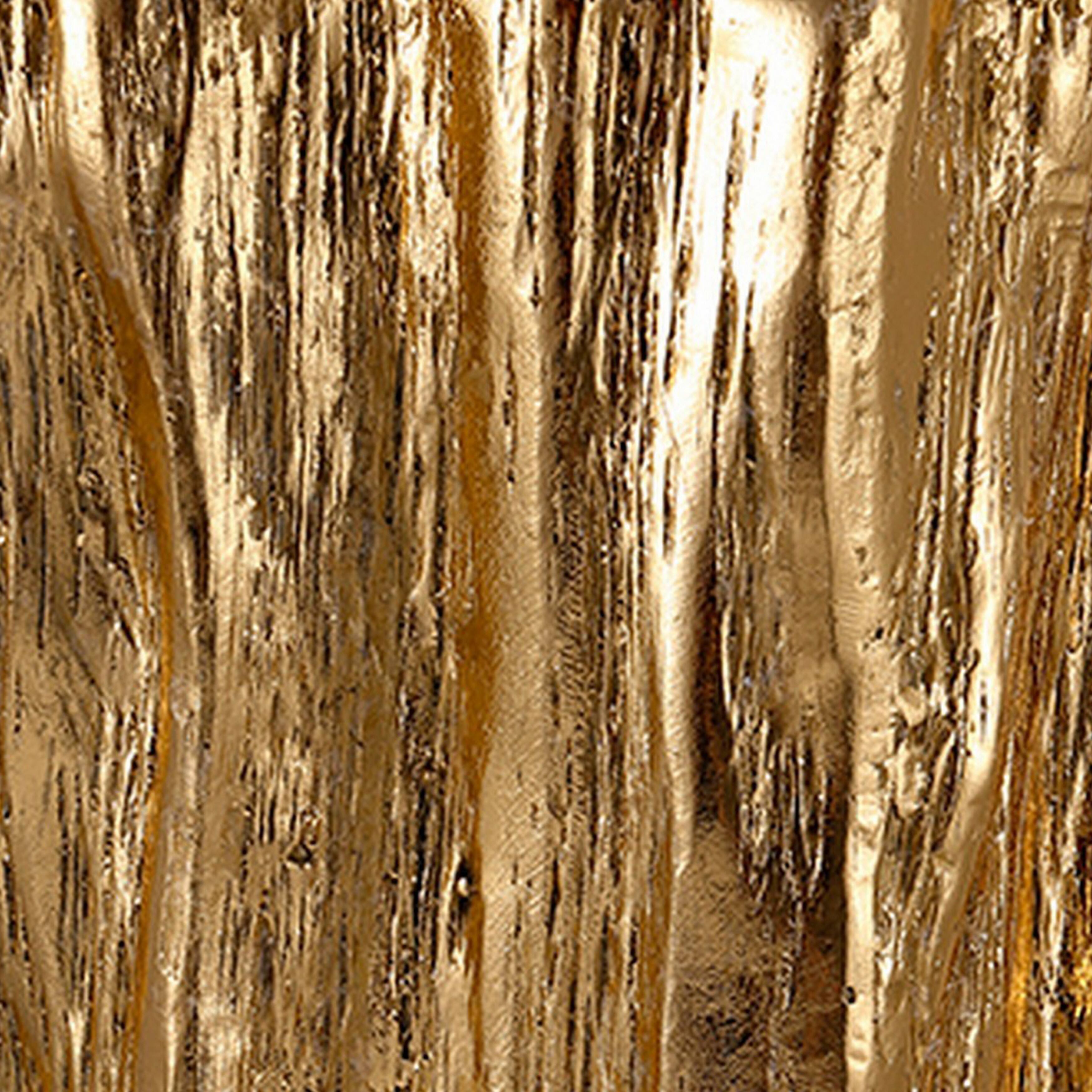 Alt View 3. Manhattan Lane - Well Designed Nature Inspired Tree Trunk Stool - Gold.