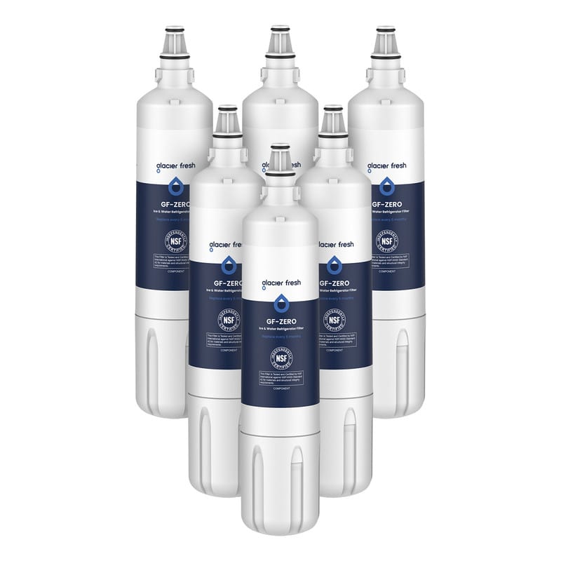 GLACIER FRESH - Water Filter Replacement for Sub-Zero 4204490, 4290510, 9030868 Refrigerator Water Filter, 6 Pack
