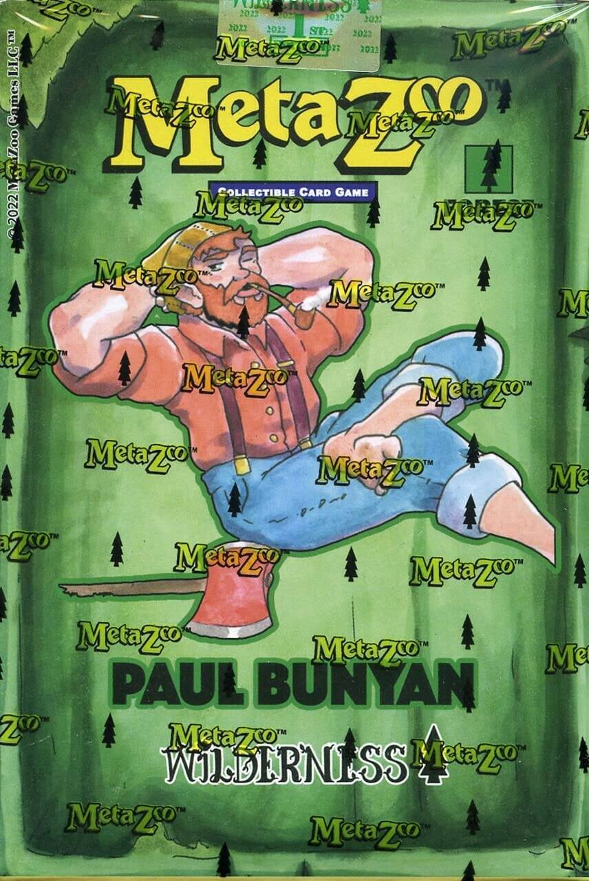 MetaZoo™ COLLECTIBLE CARD GAME

PAUL BUNYAN
WILDERNESS

MetaZoo™