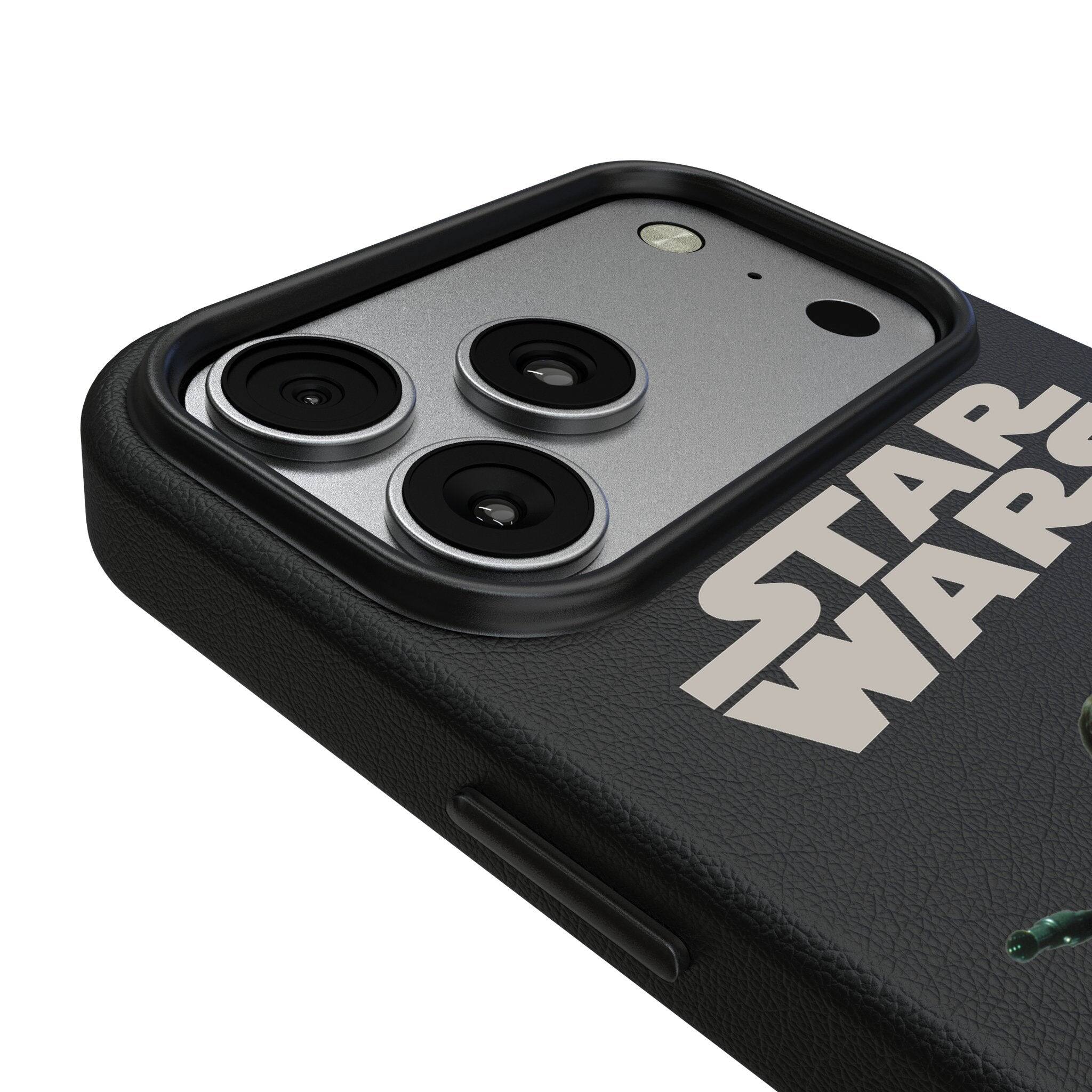Left. Keyscaper - Star Wars: A New Hope Color Block MagSafe Compatible Phone Case - Apple iPhone 17 Pro Max - Han Solo.