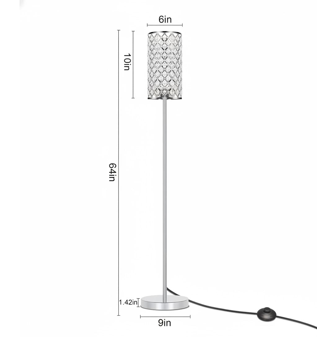 6in 10in 64in 1.42in 9in