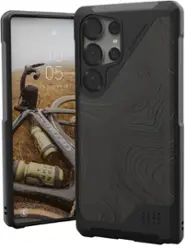 UAG - Metropolis LT w/Magnet for Galaxy S25 Ultra - Black - Front_Zoom