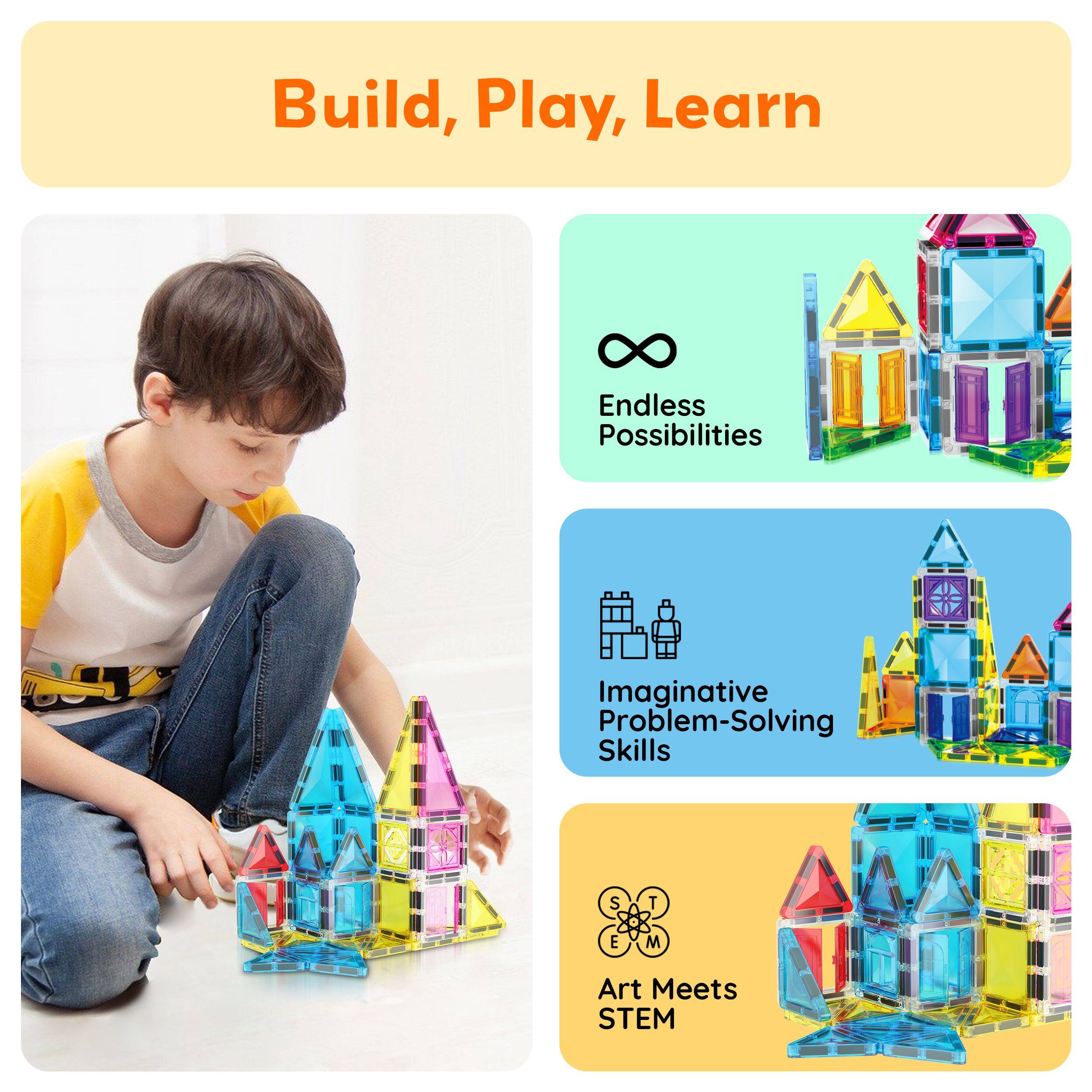 Build, Play, Learn

Endless Possibilities

Imaginative Problem-Solving Skills

Art Meets STEM