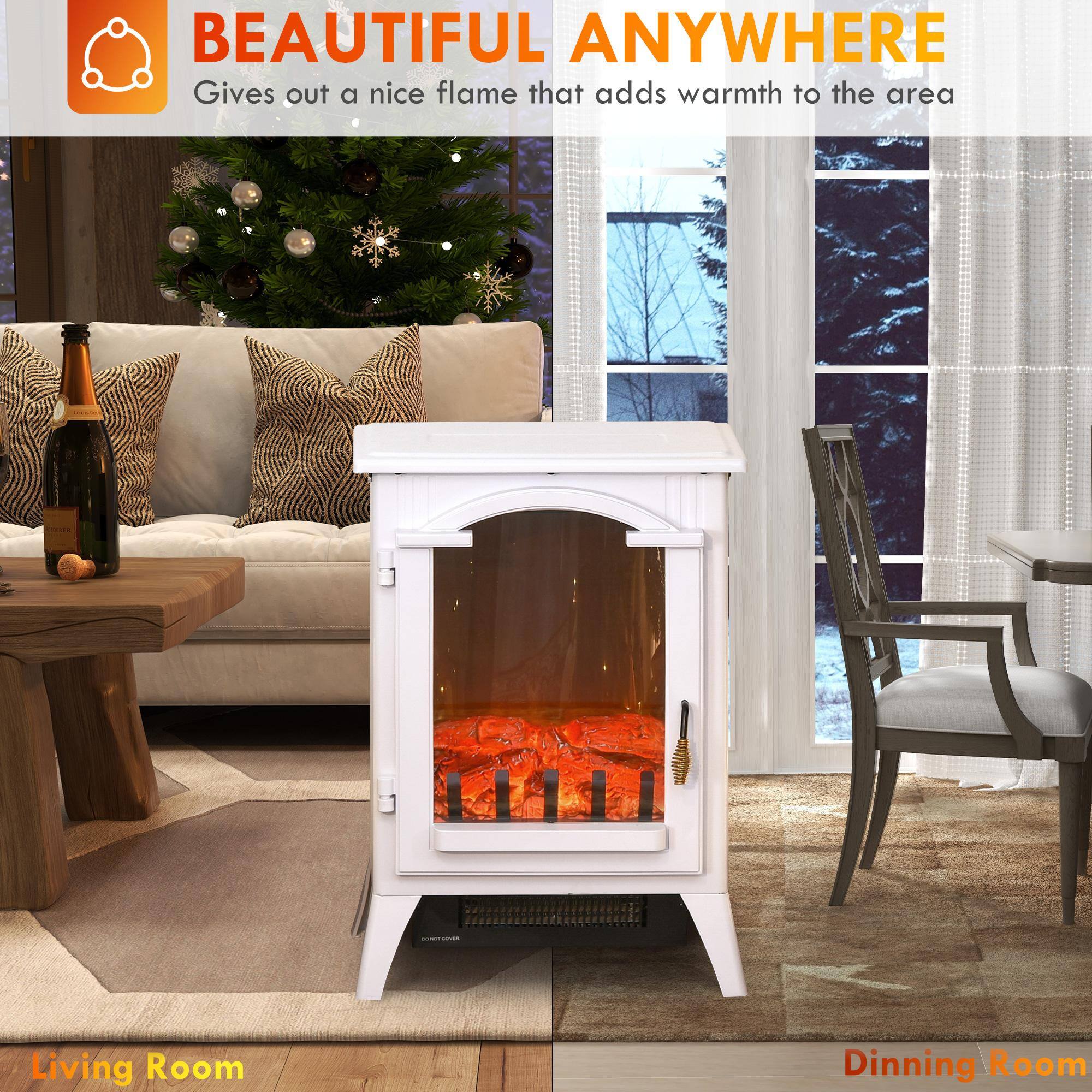 BEAUTIFUL ANYWHERE  
Gives out a nice flame that adds warmth to the area  

Living Room  
Dining Room