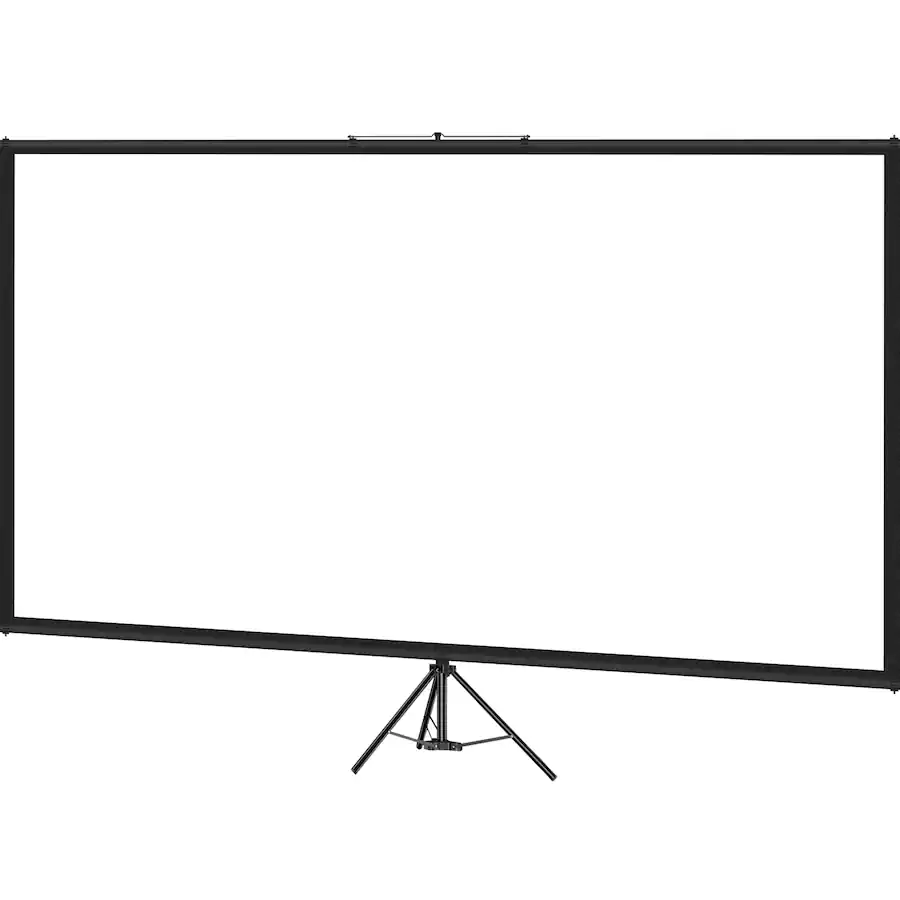 VEVOR Tripod Projector Screen with Stand 110inch 16:9 4K HD Projection ...