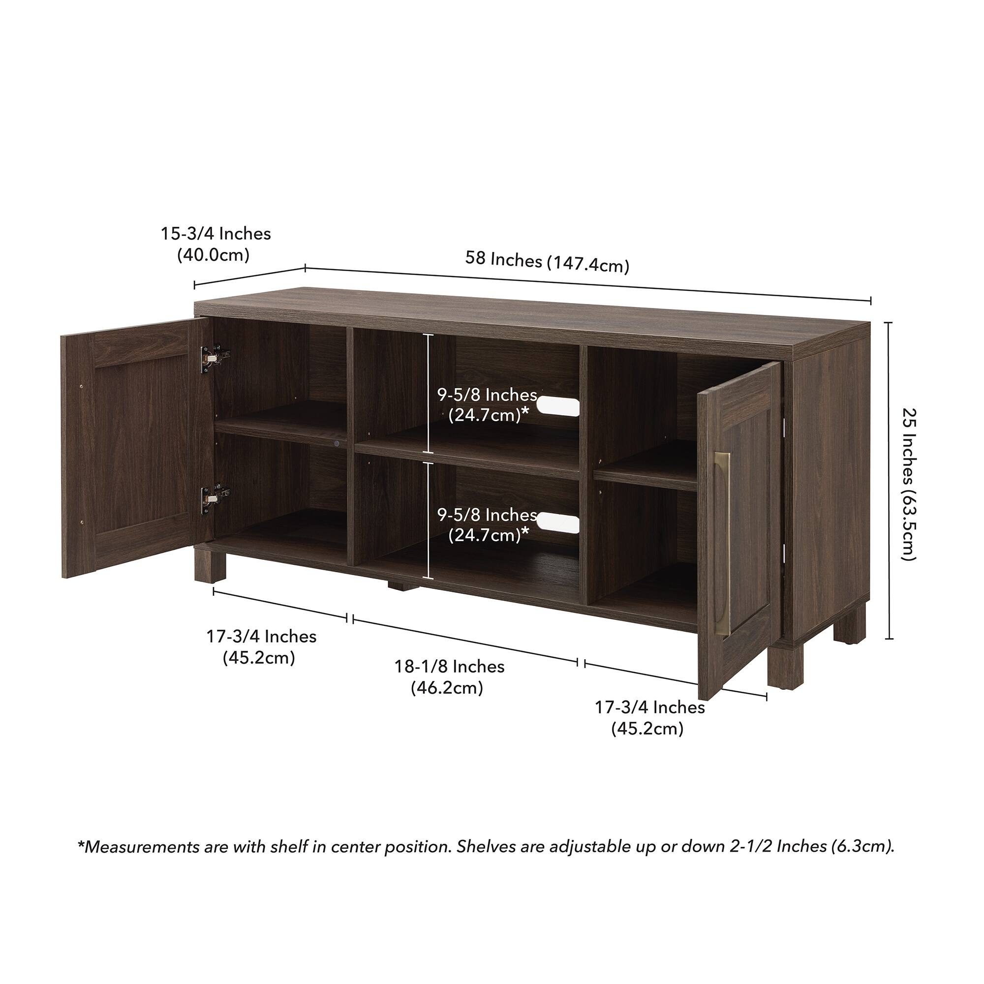 Alt View 18. Camden&Wells - Chabot TV Stand for TVs up to 65" - Alder Brown.