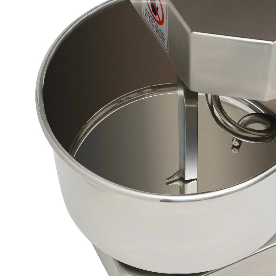 Back. Home Collection - 750W Commercial Food Mixer Dough Kneading Machine Stainless Steel 10L - Silver.