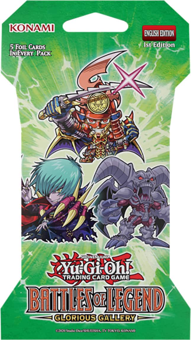 Konami - Yu-Gi-Oh! Battles of Legend Glorious Gallery Sleeve