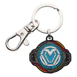 SalesOne LLC - Marvel Black Panther Wakanda Forever Ironheart Badge Keychain - Red