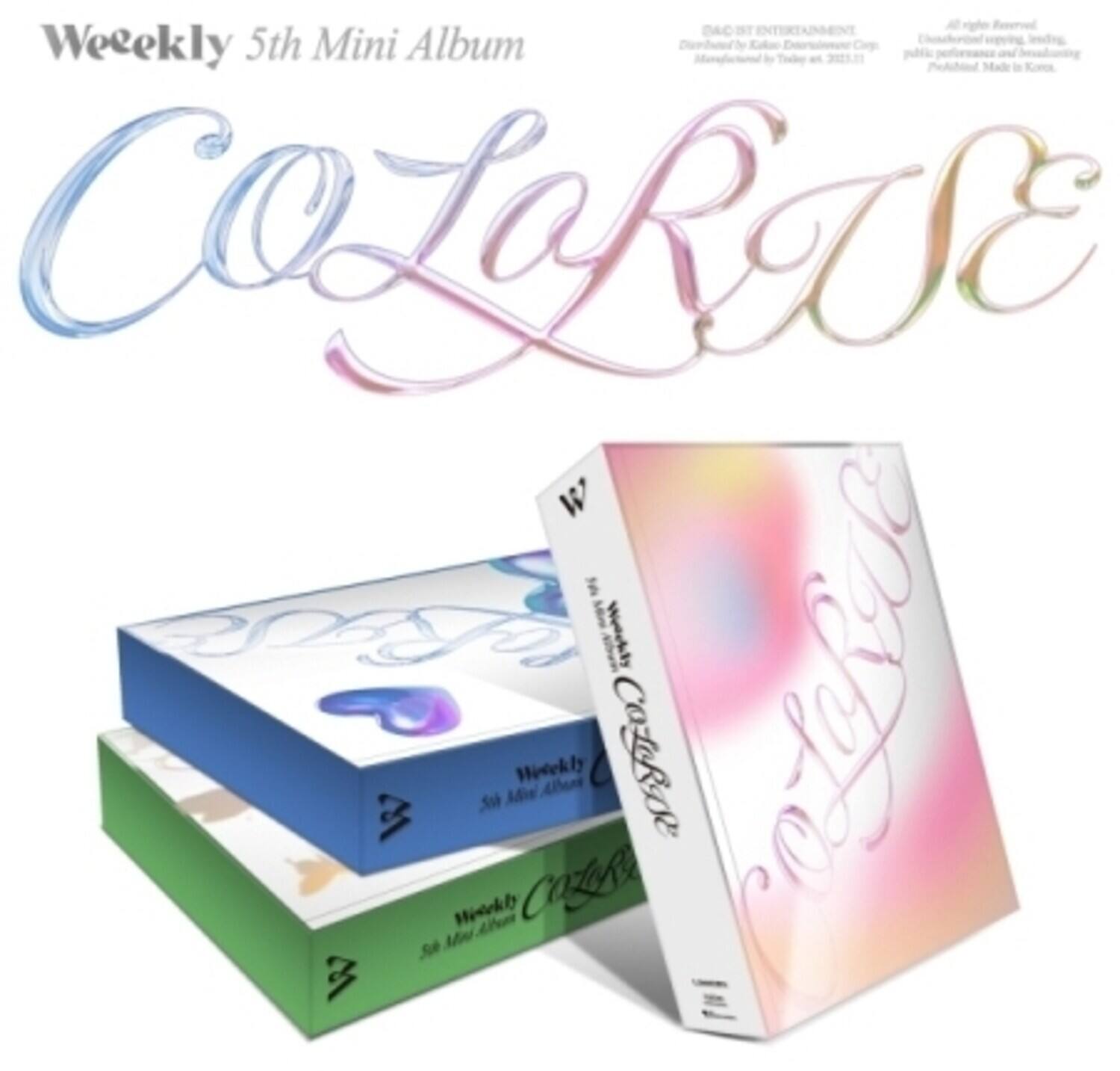 Weeekly - Colorise - Random Cover - COMPACT DISCS [CD]