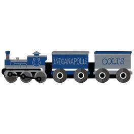 Fan Creations - Indianapolis Colts 6'' x 24'' Train Cutout Sign - Multicolor