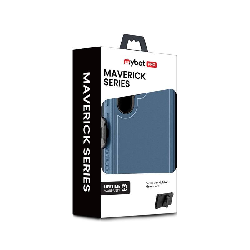 mybat PRO MAVERICK SERIES MAVERICK SERIES LIFETIME WARRANTY # Kickstand Comes with Holster