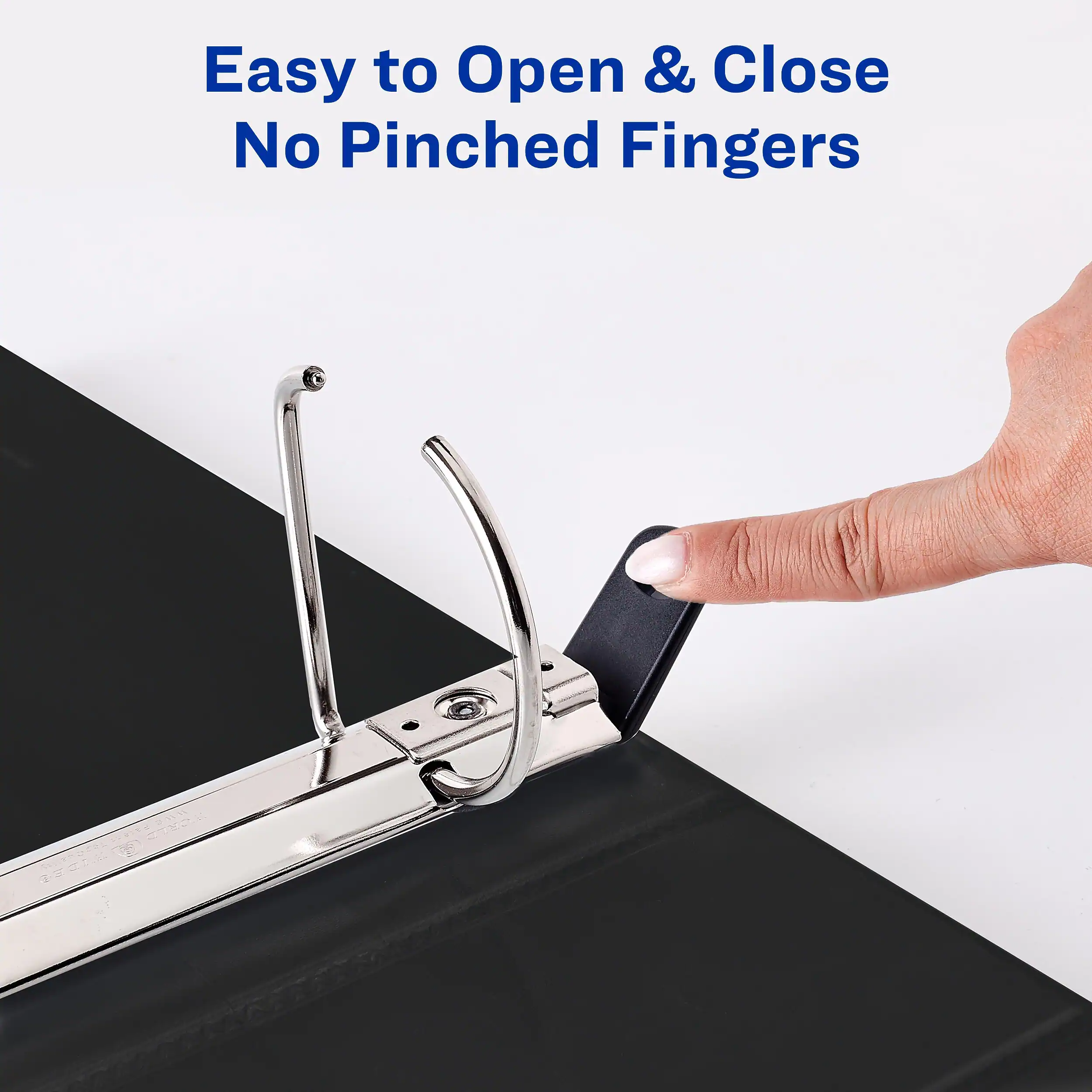 Easy to Open & Close No Pinched Fingers