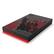 Alt View 12. Seagate - Darth Vader SE FireCuda 2TB External USB 3.2 Gen 1 Hard Drive with Red LED Lighting - Black.